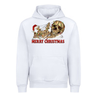 White Merry christmas skeleton Urban Hoodie - RanaPortraitStore