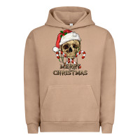 Pigment Burro merry christmas skull Urban Hoodie - RanaPortraitStore