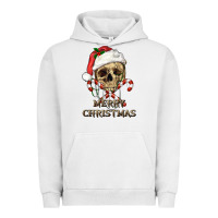 Pigment Lunar Rock merry christmas skull Urban Hoodie - RanaPortraitStore