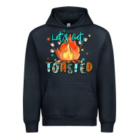 Navy let's get toasted Urban Hoodie - Zillion Design Studio