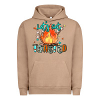 Pigment Burro let's get toasted Urban Hoodie - Zillion Design Studio