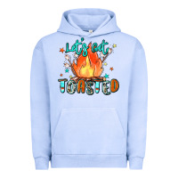 Pigment Grape Ice let's get toasted Urban Hoodie - Zillion Design Studio