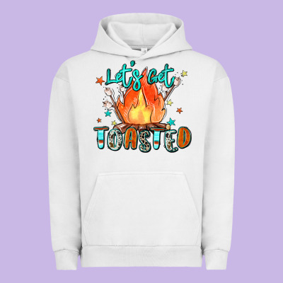Let's Get Toasted Urban Hoodie Designed By Zillion Design Studio