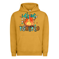 Pigment Peanut Butter let's get toasted Urban Hoodie - Zillion Design Studio