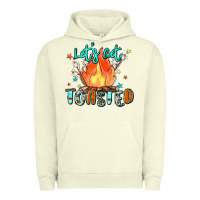 Pigment Pistachio let's get toasted Urban Hoodie - Zillion Design Studio