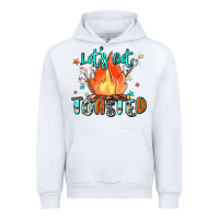 White let's get toasted Urban Hoodie - Zillion Design Studio