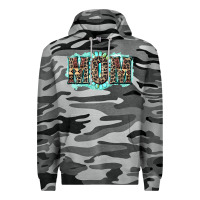 Slate Camo aztec mom Premium Hoodie - Zillion Design Studio