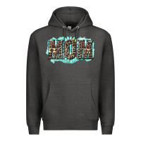 Charcoal Heather aztec mom Premium Hoodie - Zillion Design Studio