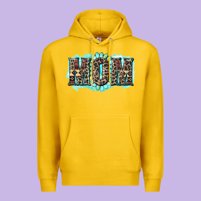 Aztec Mom Premium Hoodie Designed By Zillion Design Studio