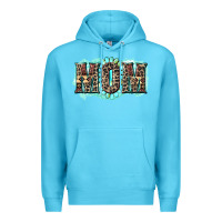 Ocean Blue aztec mom Premium Hoodie - Zillion Design Studio