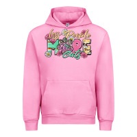 Fuchsia Pink less people more cats Urban Hoodie - Zillion Design Studio