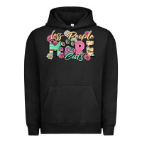Pigment Black less people more cats Urban Hoodie - Zillion Design Studio