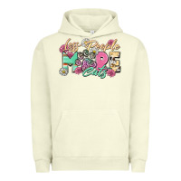 Pigment Pistachio less people more cats Urban Hoodie - Zillion Design Studio