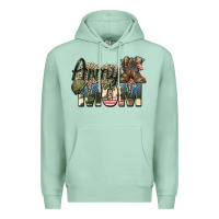 Seafoam army mom Premium Hoodie - Zillion Design Studio