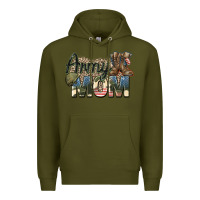 Army Green army mom Premium Hoodie - Zillion Design Studio