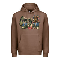Chestnut army mom Premium Hoodie - Zillion Design Studio