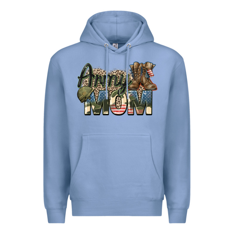 Army Mom Premium Hoodie by Zillion Design Studio | Teevron