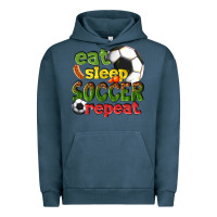 Eat Sleep Soccer Repeat Urban Hoodie | Teevron