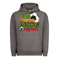 Pigment Tornado eat sleep soccer repeat Urban Hoodie - texasbilliewilder