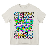 Cream Crew Field Trip Heavy Core Tee - CowhideDigitalArt