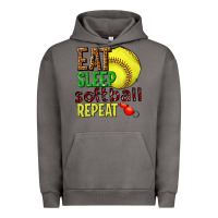 Pigment Tornado eat sleep softball repeat Urban Hoodie - texasbilliewilder
