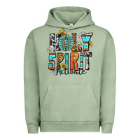 Pigment Oil Green holy spirit activate Urban Hoodie - Zillion Design Studio