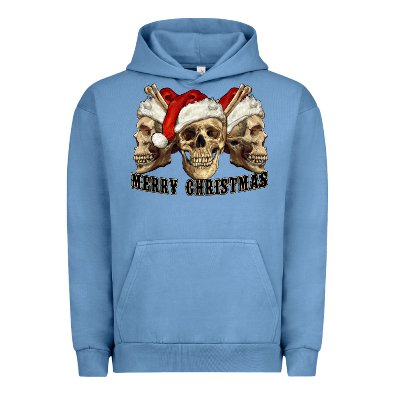 Merry Christmas Skulls Urban Hoodie by RanaPortraitStore | Teevron