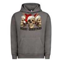 Pigment Tornado Merry Christmas Skulls Urban Hoodie - RanaPortraitStore