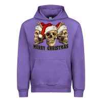 Tulip Merry Christmas Skulls Urban Hoodie - RanaPortraitStore