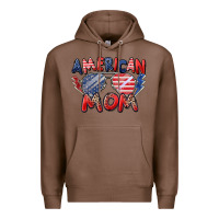 Chestnut American mom Premium Hoodie - Zillion Design Studio
