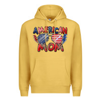 Antique Gold American mom Premium Hoodie - Zillion Design Studio