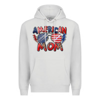 Dove Grey American mom Premium Hoodie - Zillion Design Studio