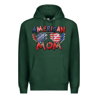 Sports Green American mom Premium Hoodie - Zillion Design Studio