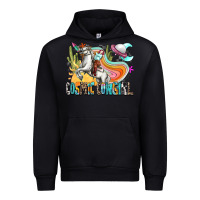 Black cosmic cowgirl Urban Hoodie - Zillion Design Studio