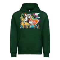 Forest Green cosmic cowgirl Urban Hoodie - Zillion Design Studio