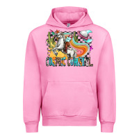 Fuchsia Pink cosmic cowgirl Urban Hoodie - Zillion Design Studio