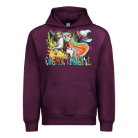 Mauve Wine cosmic cowgirl Urban Hoodie - Zillion Design Studio