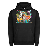 Pigment Black cosmic cowgirl Urban Hoodie - Zillion Design Studio
