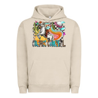 Pigment French Oak cosmic cowgirl Urban Hoodie - Zillion Design Studio