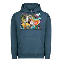 Pigment Midnight Navy cosmic cowgirl Urban Hoodie - Zillion Design Studio