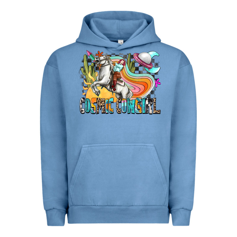 Cosmic Cowgirl Urban Hoodie by Zillion Design Studio | Teevron