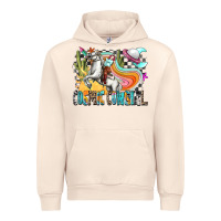 Sandshell cosmic cowgirl Urban Hoodie - Zillion Design Studio