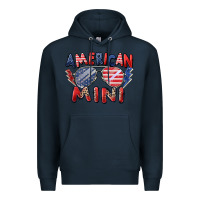 Navy American mini Premium Hoodie - Zillion Design Studio