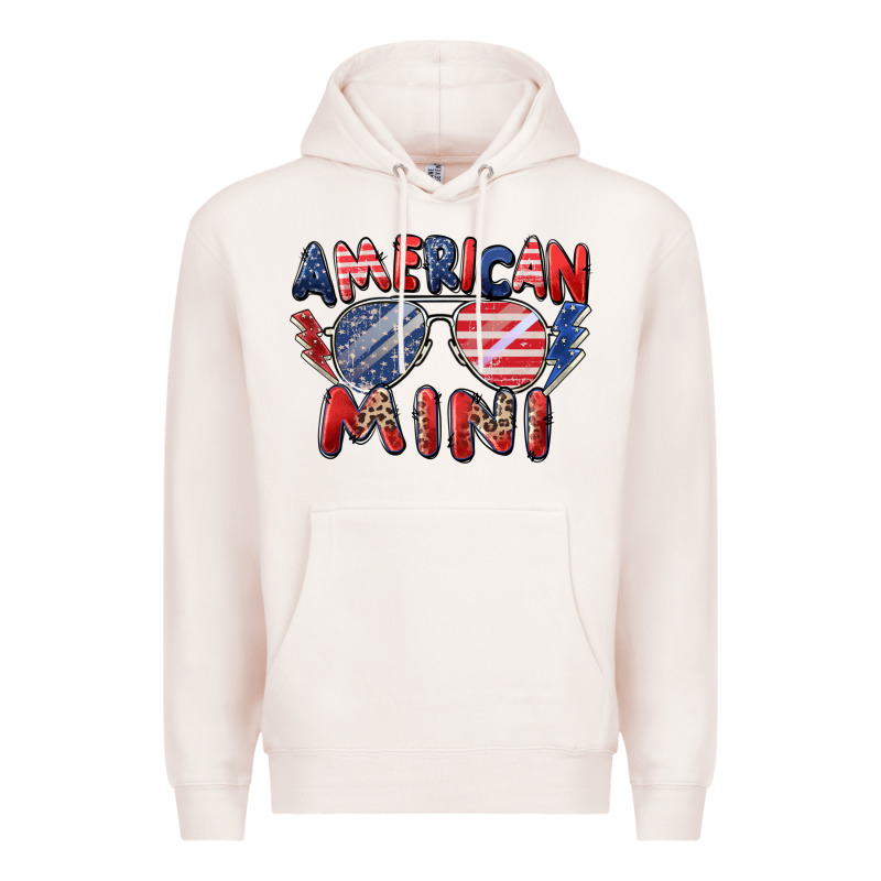 American Mini Premium Hoodie by Zillion Design Studio | Teevron
