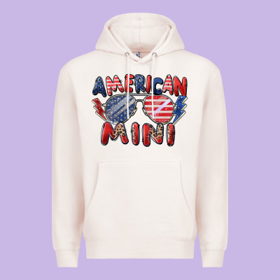 American Mini Premium Hoodie Designed By Zillion Design Studio