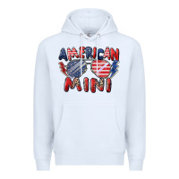 White American mini Premium Hoodie - Zillion Design Studio