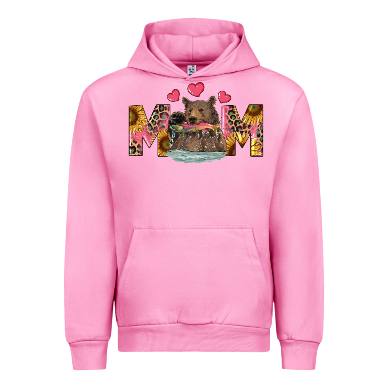 Mom Bear With Sunflowers Urban Hoodie by RanaPortraitStore | Teevron