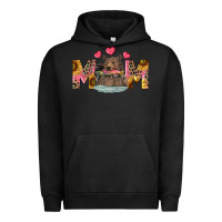Pigment Black Mom Bear With Sunflowers Urban Hoodie - RanaPortraitStore