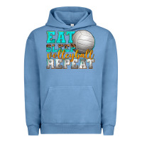 Eat Sleep Volleyball Repeat Urban Hoodie | Teevron