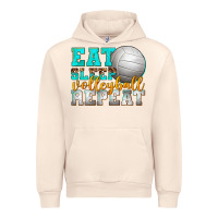 Sandshell eat sleep volleyball repeat Urban Hoodie - texasbilliewilder